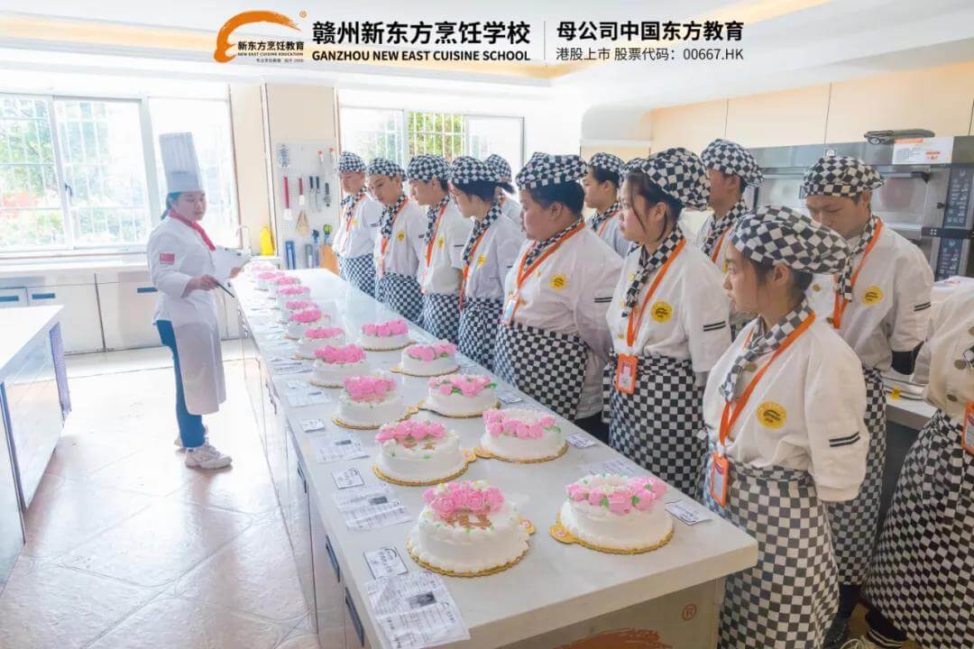 秀技能水平,展学习成果| 赣州新东方西点技能阶段考核精彩回顾!